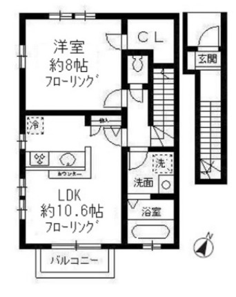 サウスソシアの間取り