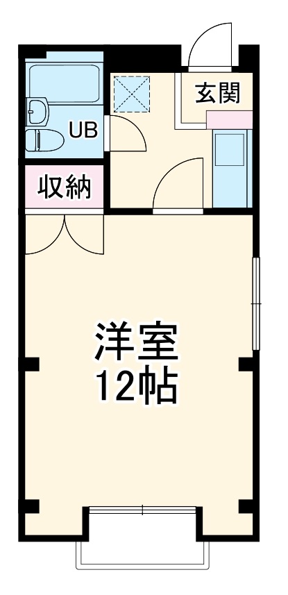 リバーコープ金明の間取り