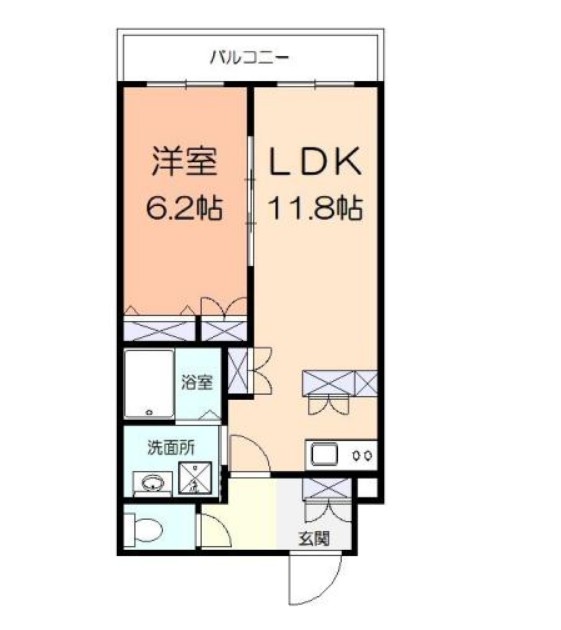 エバーグリーンフォレストの間取り