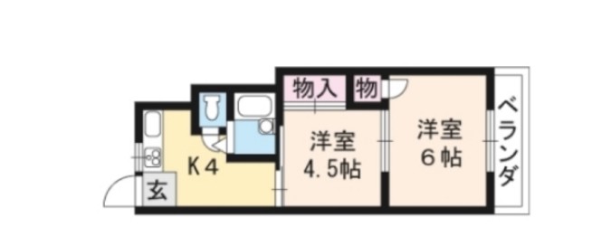 ラメール2の間取り