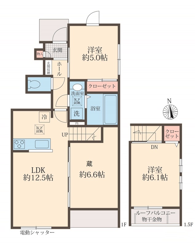COLORS WING-Aの間取り