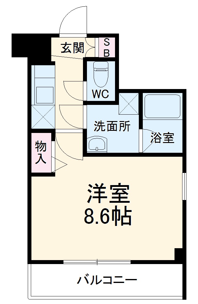 MAXIV武蔵新城DUEの間取り
