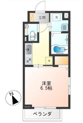 joie桜上水の間取り