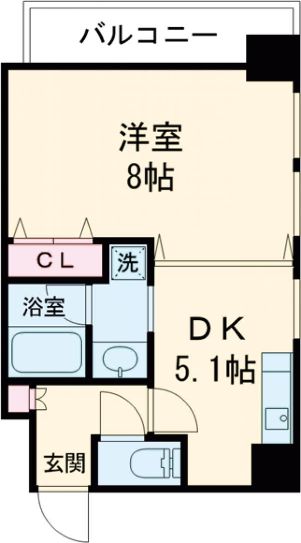 メゾンポメル小川の間取り