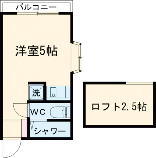 メゾン北烏山の間取り