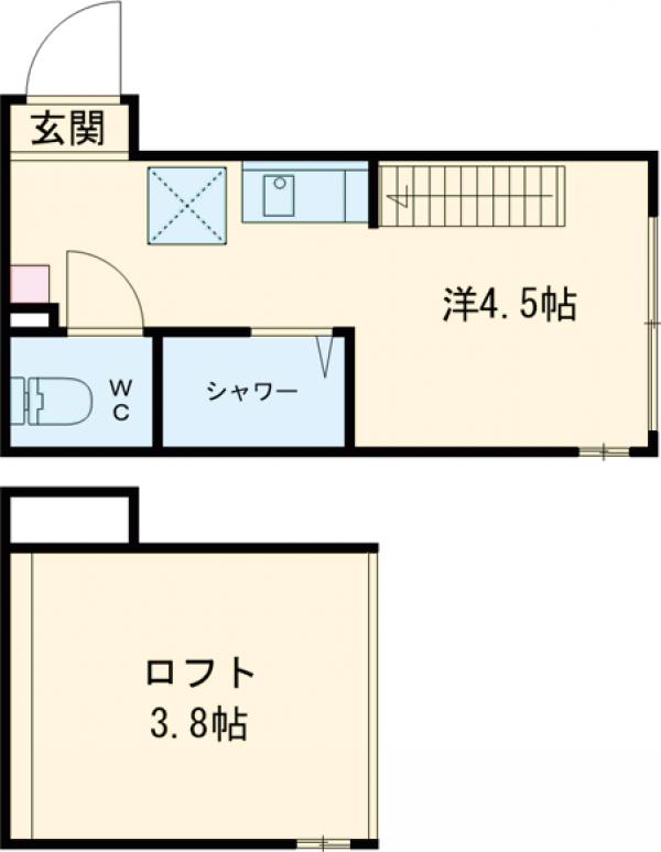 エスペラーテラス平井の間取り