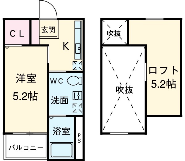 グランフルールの間取り