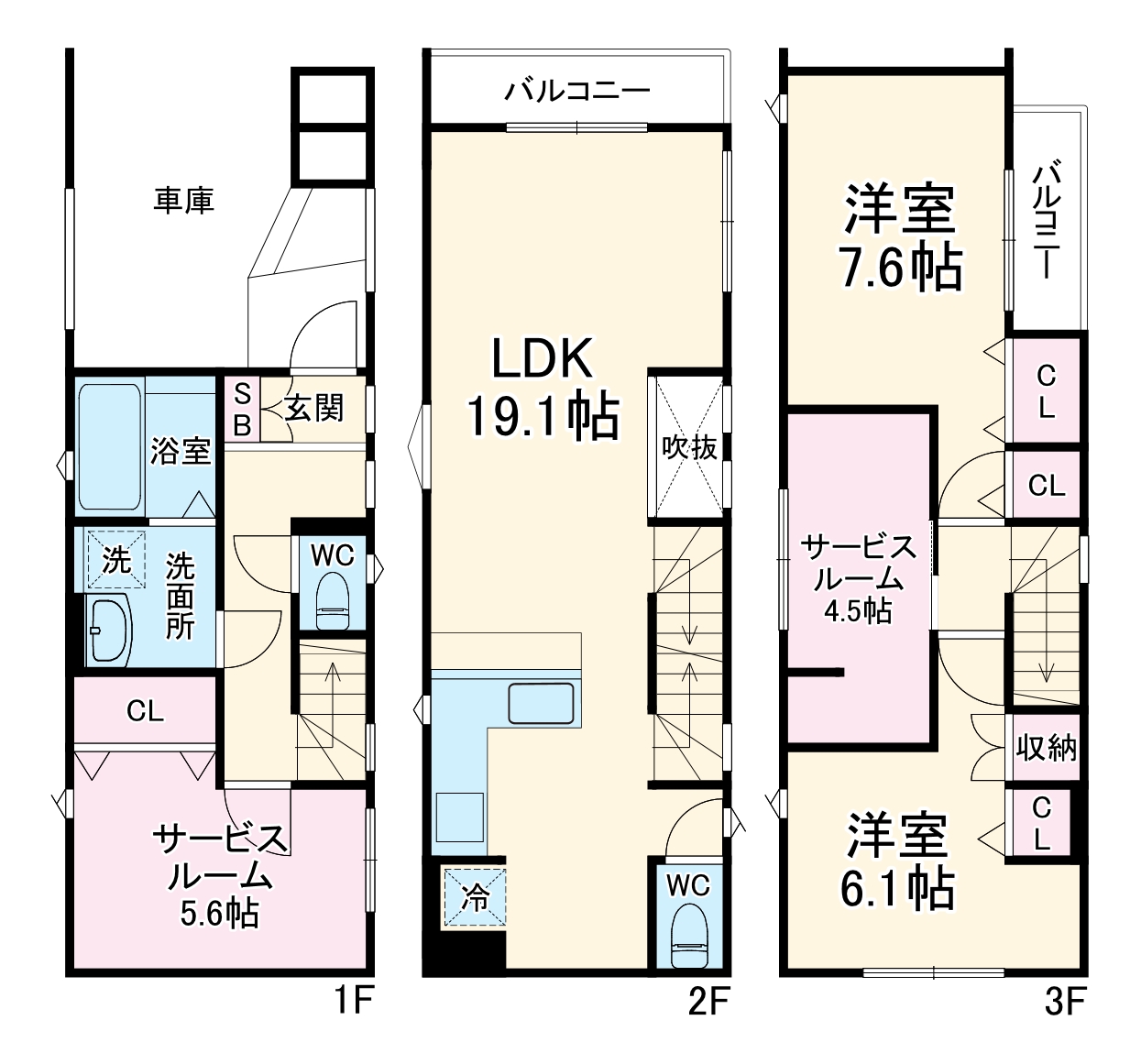 Kolet行徳西#3の間取り