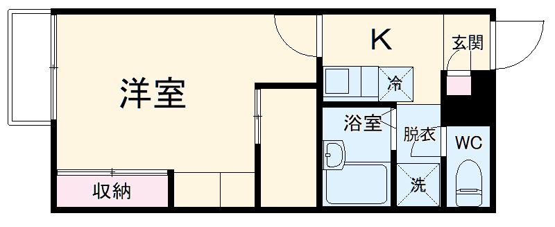 レスポアールの間取り