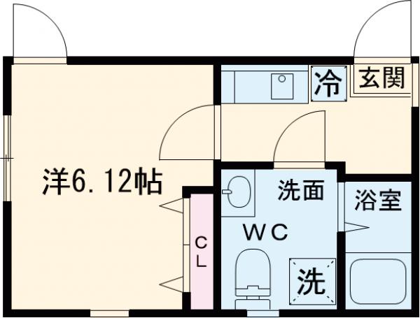 EXENTIA ROKUCHOの間取り
