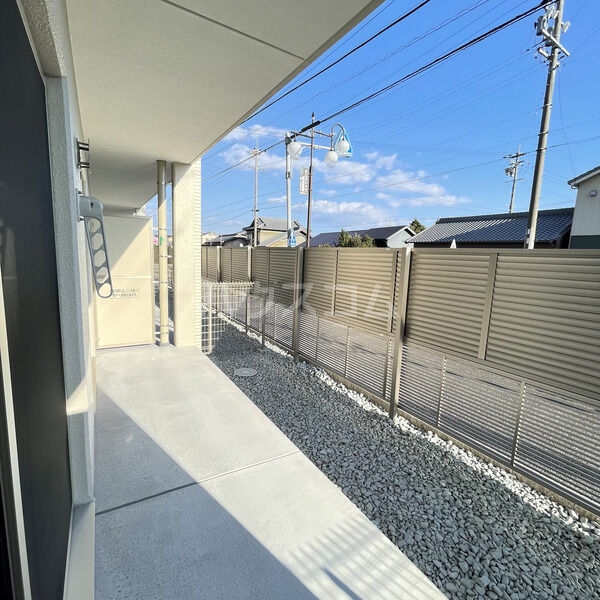 12/23 バルコニー