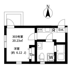 EXENTIA ROKUCHOの間取り