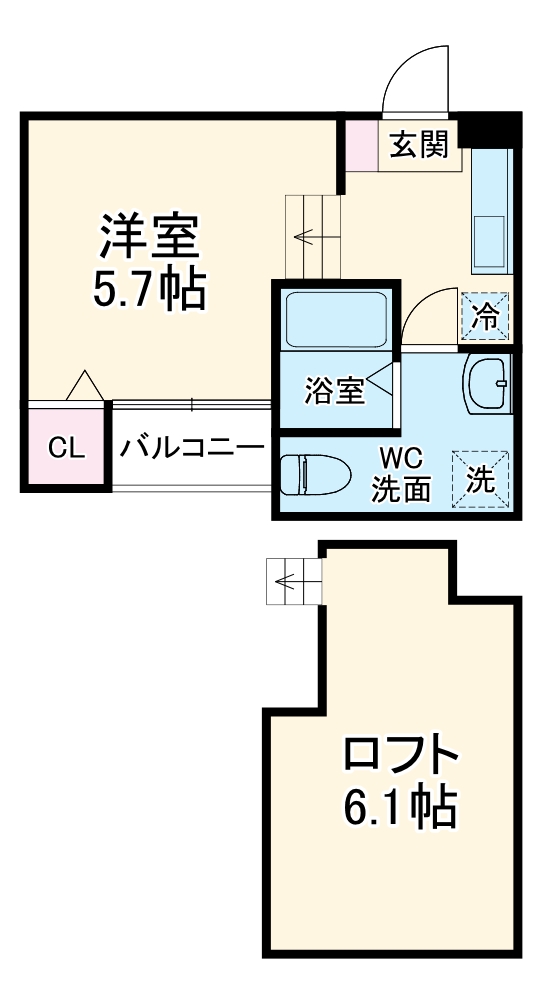el Casa 日進の間取り