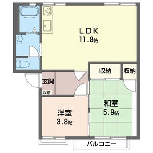 エクセルひかりの間取り