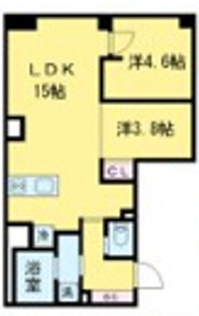 西尾久五丁目マンションの間取り