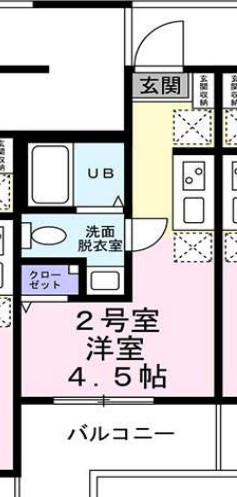 カーム登戸の間取り