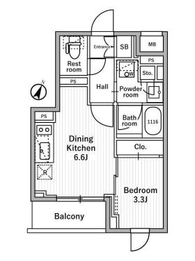 nido MOTOHASUNUMAの間取り
