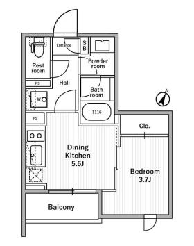 nido MOTOHASUNUMAの間取り