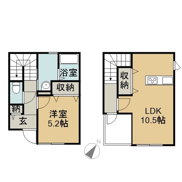 リーブルファイン住吉町の間取り