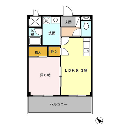 パステルサンライズの間取り