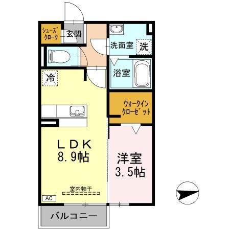 ファーム・ワンの間取り