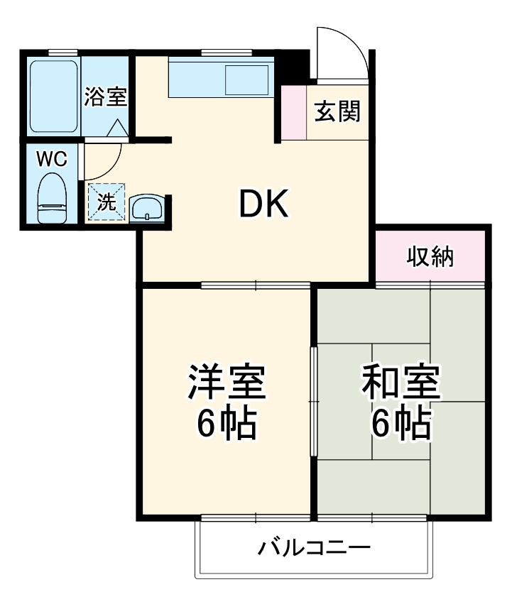 ロイヤルパレスKISHIの間取り
