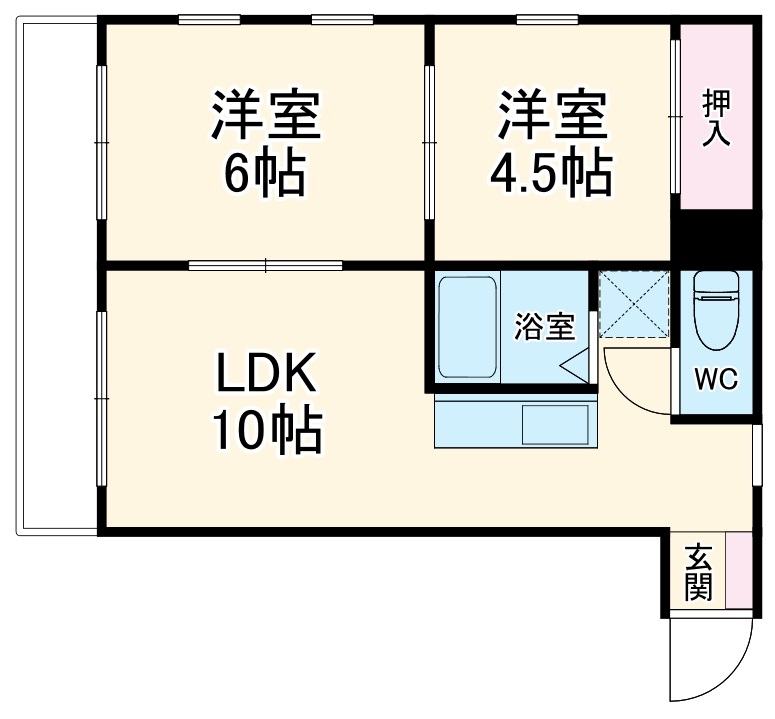 ピア相模原の間取り