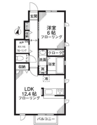 レフィナードの間取り