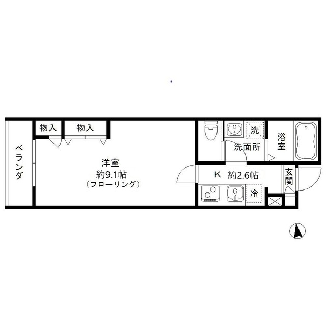 Penn.Curtisの間取り