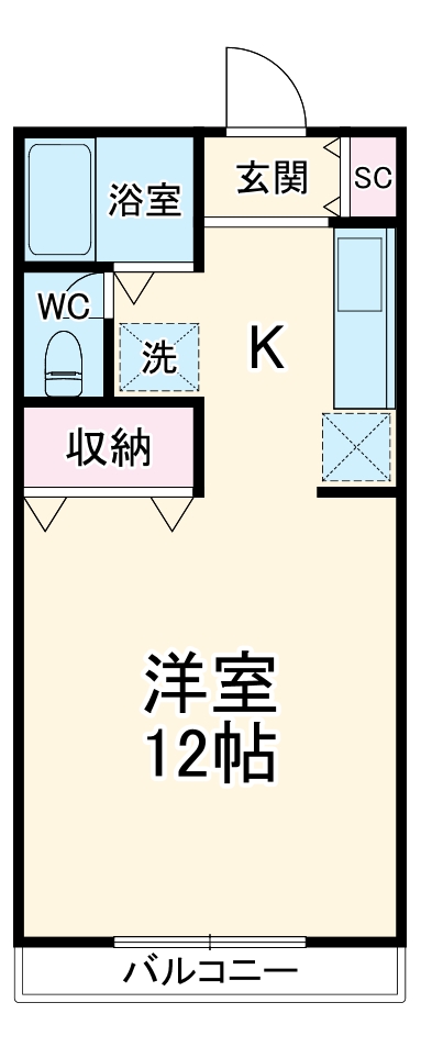 中町ハウスの間取り