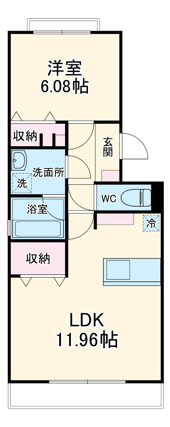 カリスリーブラの間取り