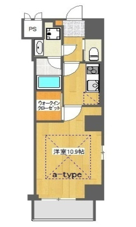 フェリーチェ豊田の間取り