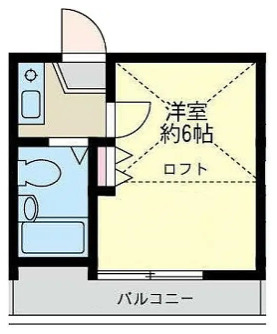 レオパレス21西ヶ原第1の間取り