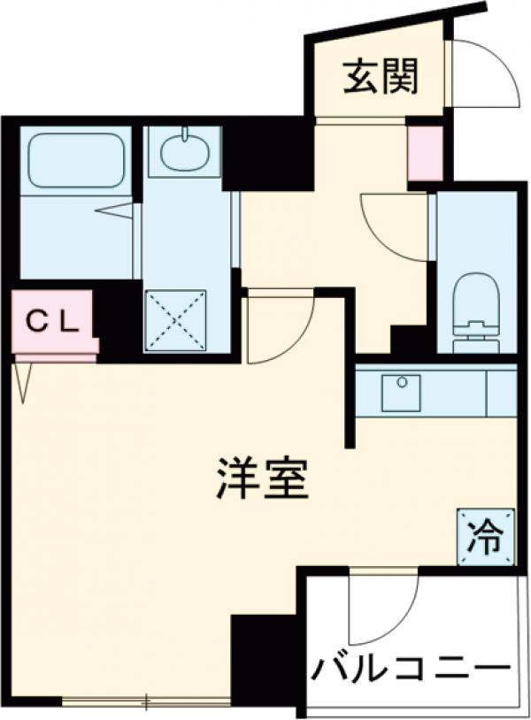 キャビン・ドゥ・ルミエールの間取り