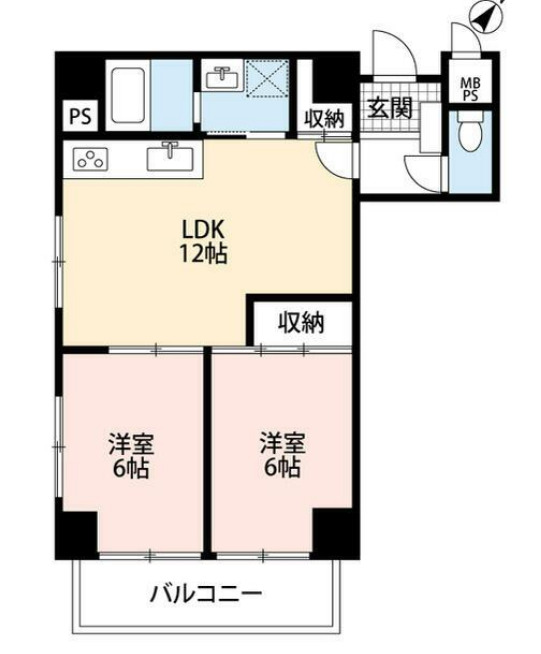 ヴェルデコートの間取り