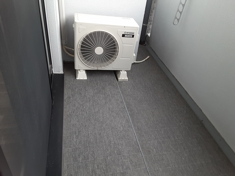 12/21 バルコニー