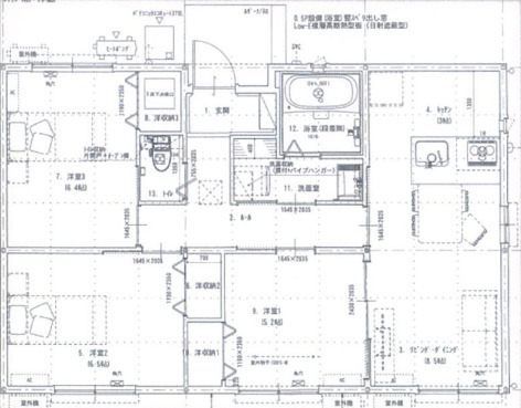 レーヴハウスの間取り