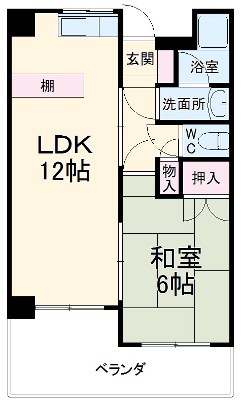 ロジェ露橋の間取り