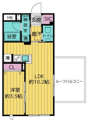 レガシア池袋立教西の間取り