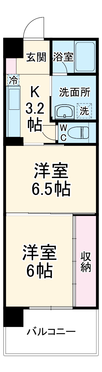 グリーンハイム5の間取り