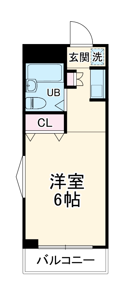 海楽新井マンションの間取り