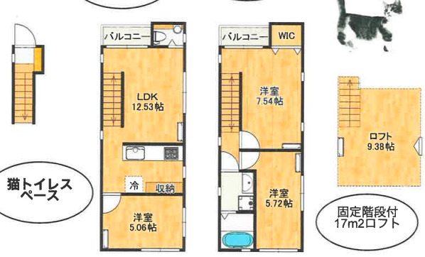テレーズ池上の間取り