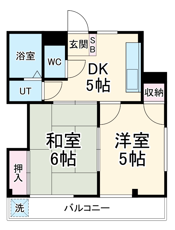 シンコーハイツの間取り