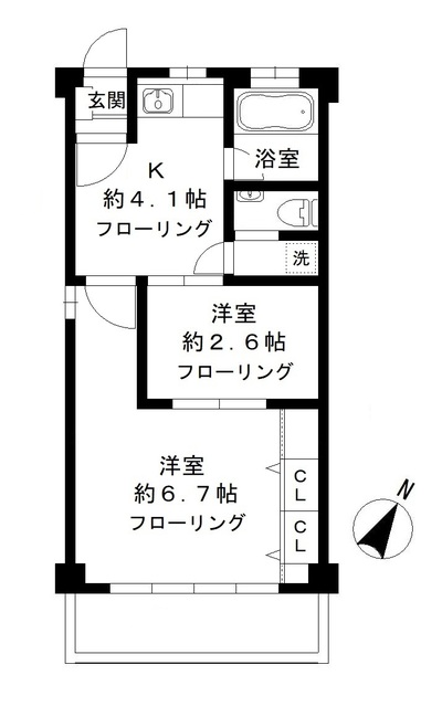 日東ビルの間取り