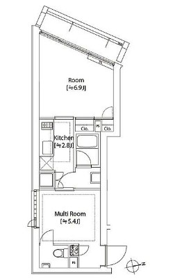 カスタリア祐天寺の間取り