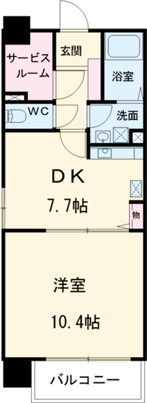 willDo太閤通の間取り