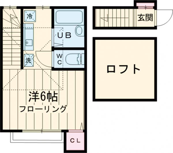 ボヌール幡ヶ谷の間取り