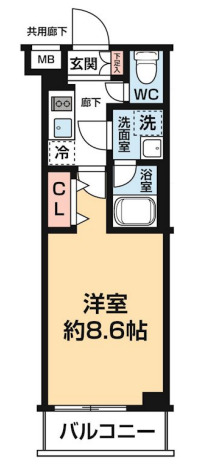 ARCOBALENO OHANAJAYAの間取り