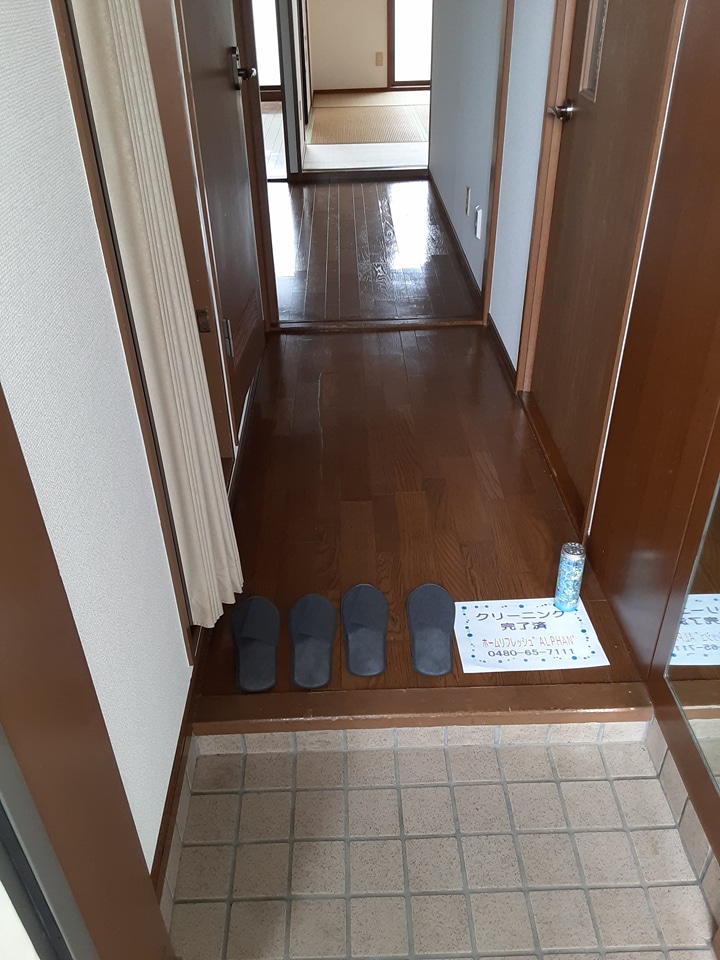 7/26 玄関