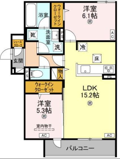 D-residence大島町の間取り
